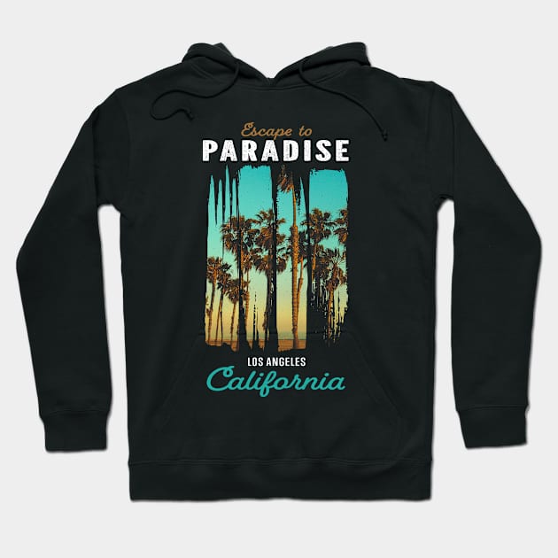 Los Angeles California Hoodie by ForeverVarsity